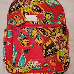 NWT Vera Bradley Leighton Backpack Bag RUMBA